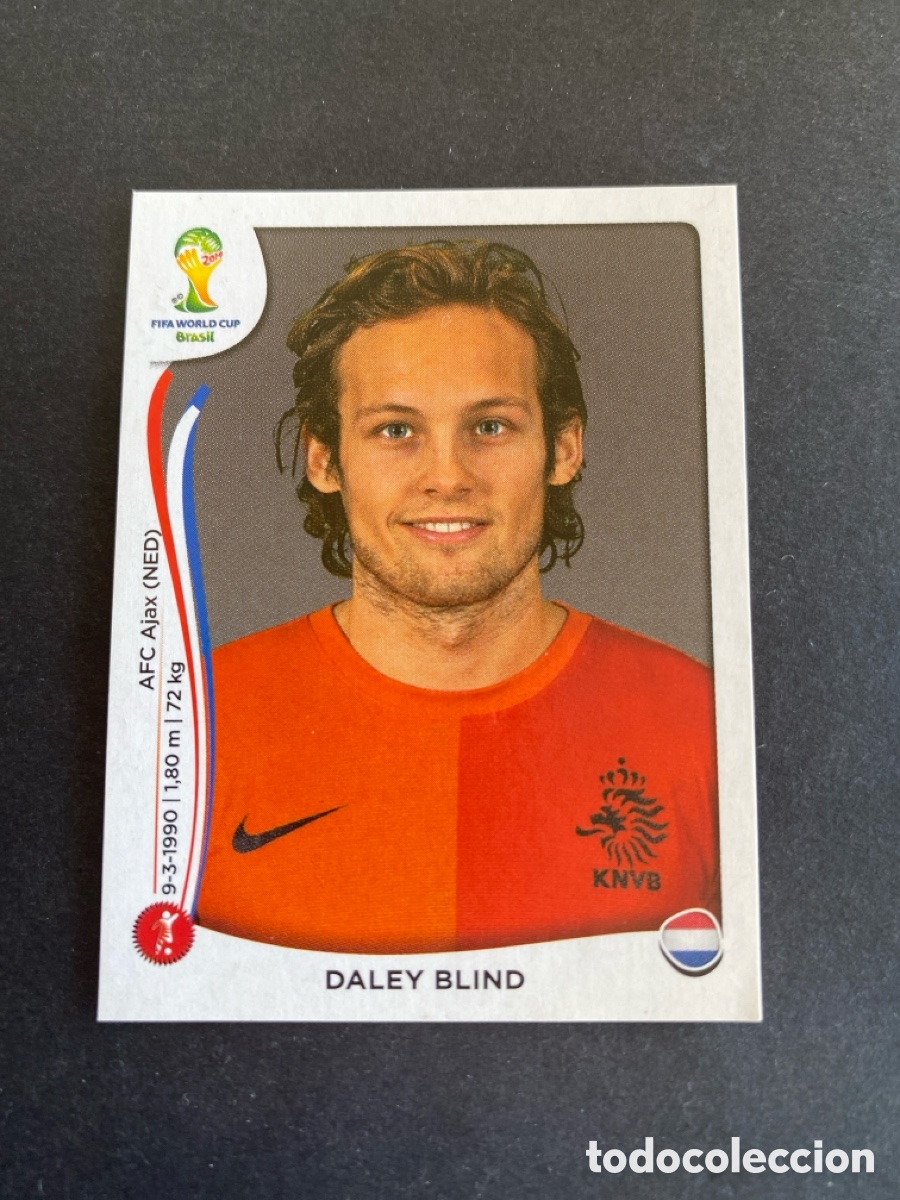 Cromos de F&uacute;tbol: Cromo Mundial Brasil 2014 Holanda N* 134