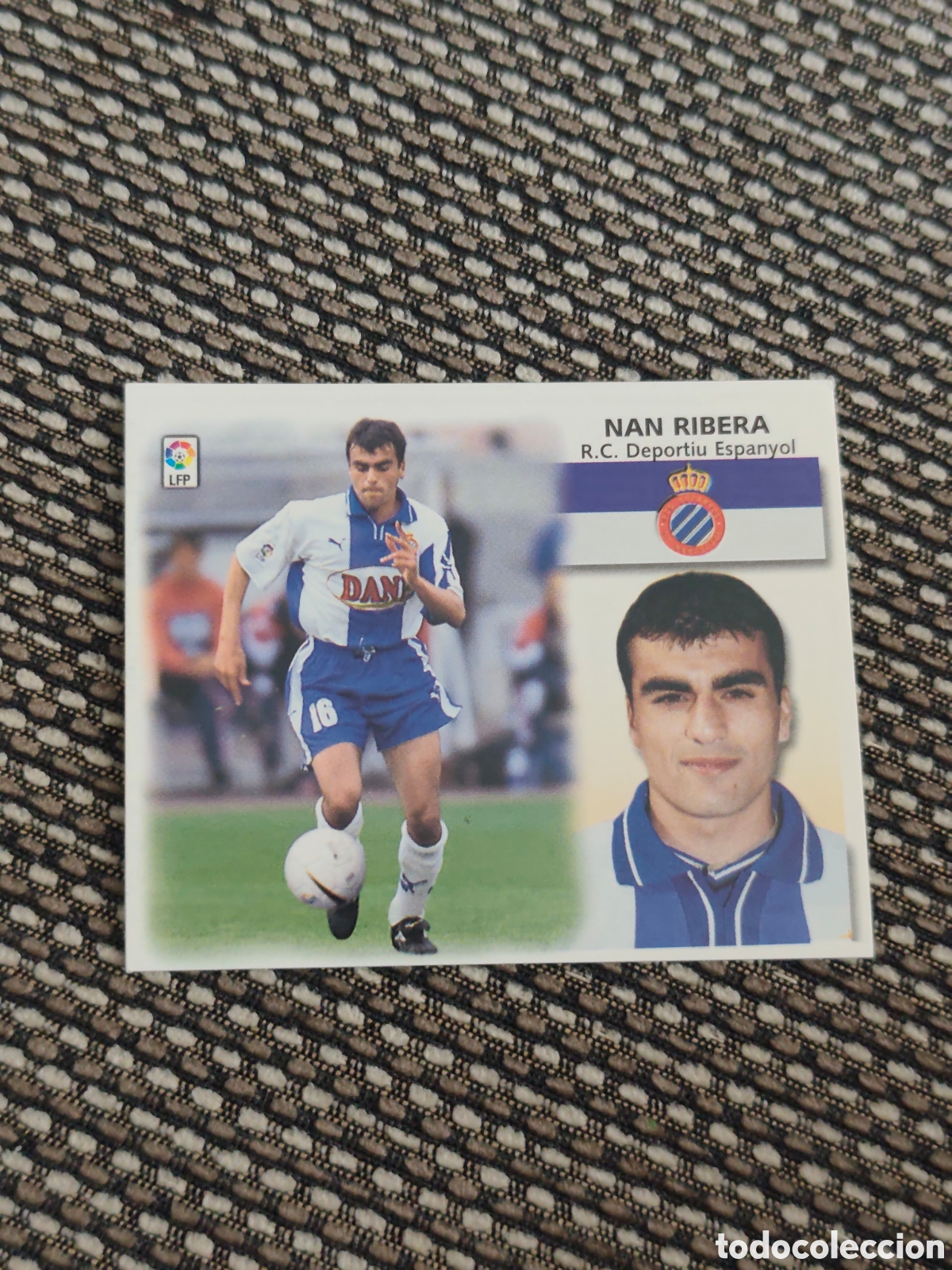 Cromos de F&uacute;tbol: BAJA NAN RIBERA ESPANYOL EDICIONES ESTE 1999 2000