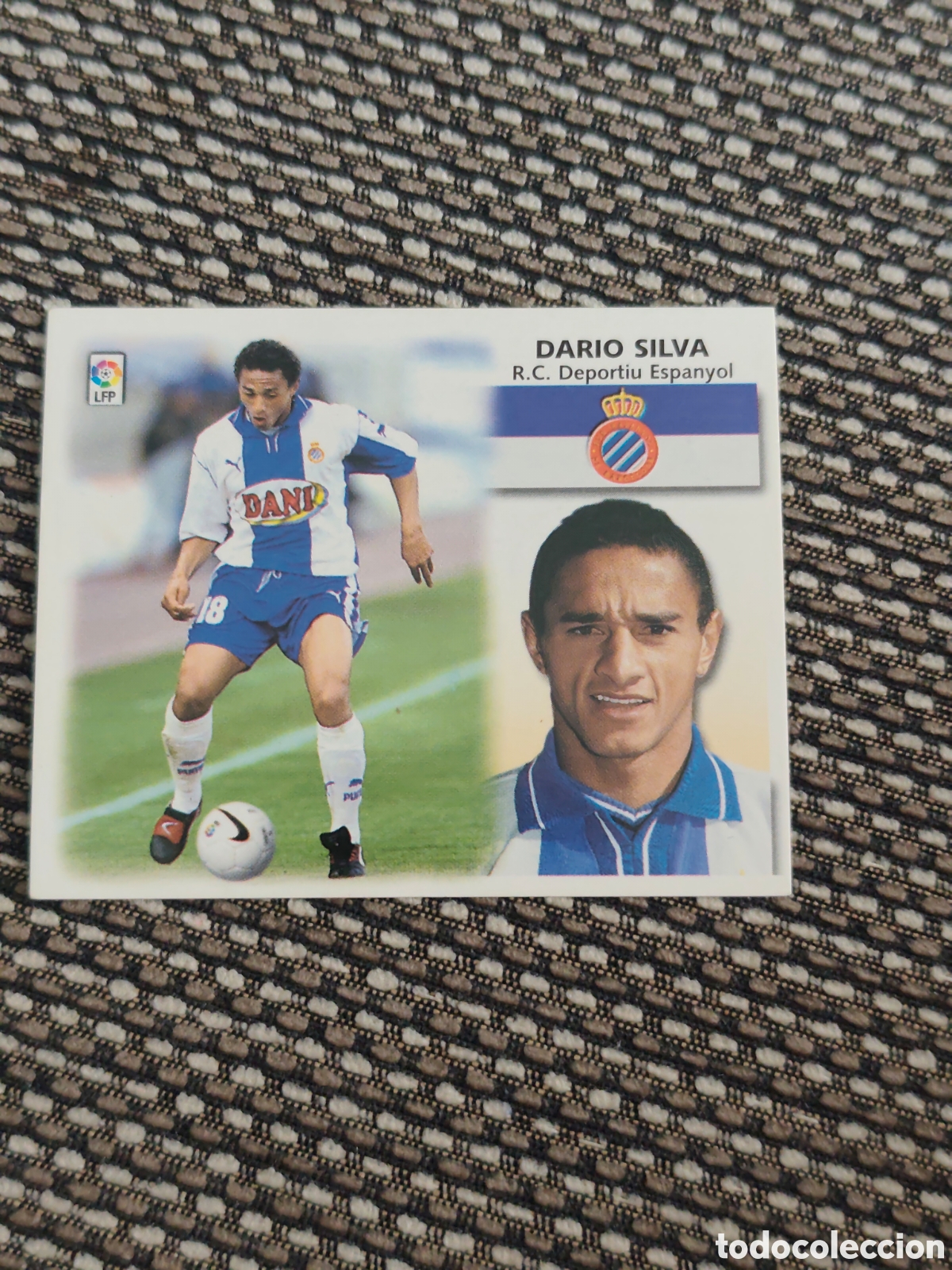 Cromos de F&uacute;tbol: BAJA DAR&Iacute;O SILVA ESPANYOL EDICIONES ESTE 1999 2000