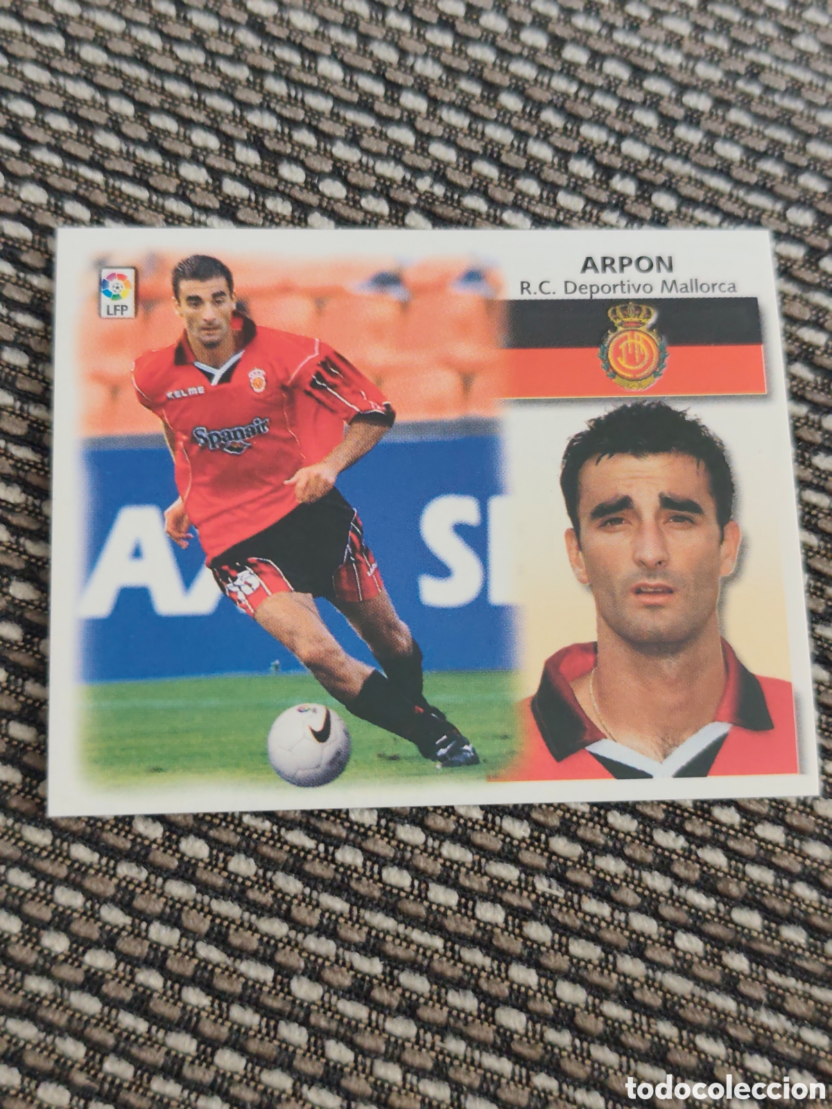 Cromos de F&uacute;tbol: BAJA ARP&Oacute;N REAL MALLORCA EDICIONES ESTE 1999 2000