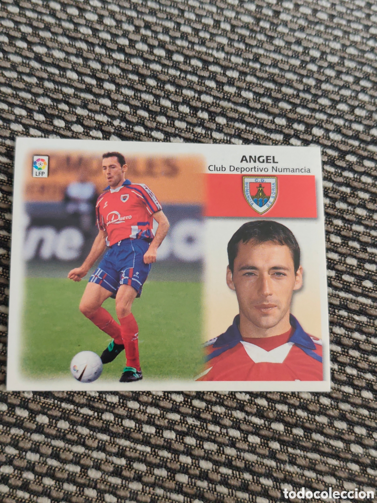 Cromos de Futebol: BAJA &Aacute;NGEL NUMANCIA EDICIONES ESTE 1999 2000