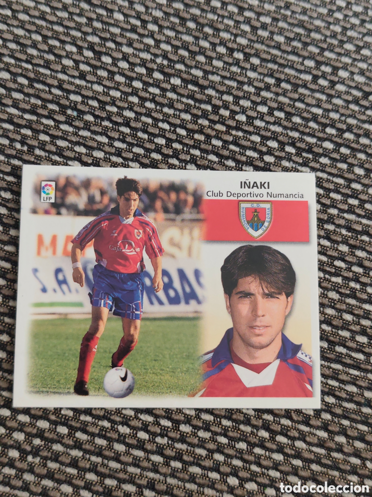 Cromos de Futebol: BAJA I&Ntilde;AKI NUMANCIA EDICIONES ESTE 1999 2000