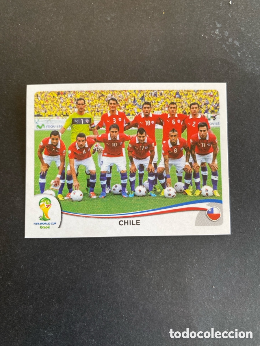 Cromos de Futebol: Cromo Mundial Brasil 2014 Chile N* 147