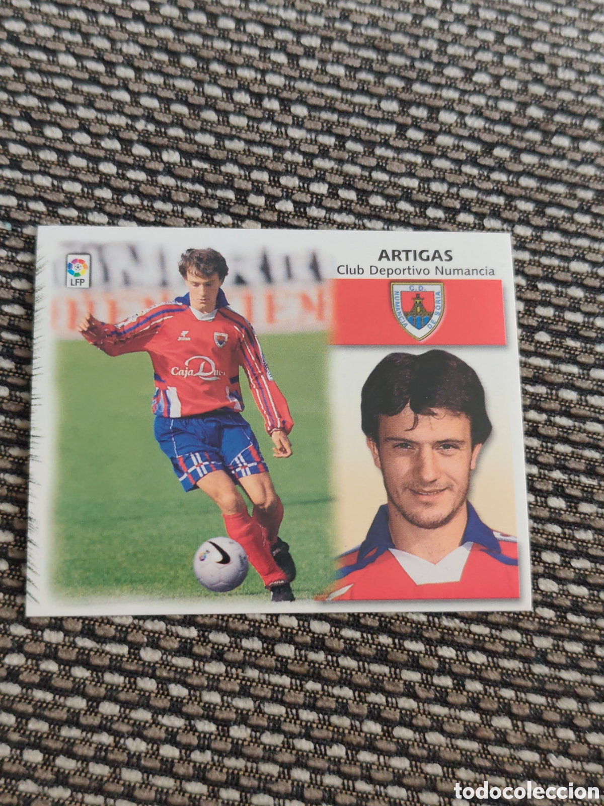 Cromos de Futebol: BAJA ARTIGAS NUMANCIA EDICIONES ESTE 1999 2000