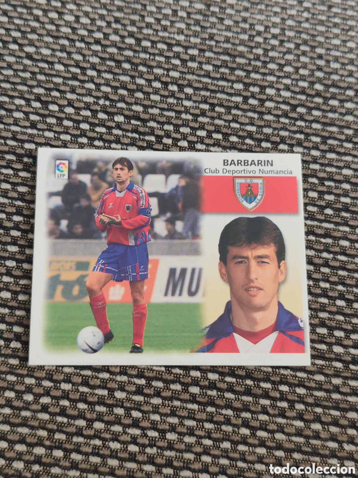 Cromos de Futebol: BAJA BARBARIN NUMANCIA EDICIONES ESTE 1999 2000