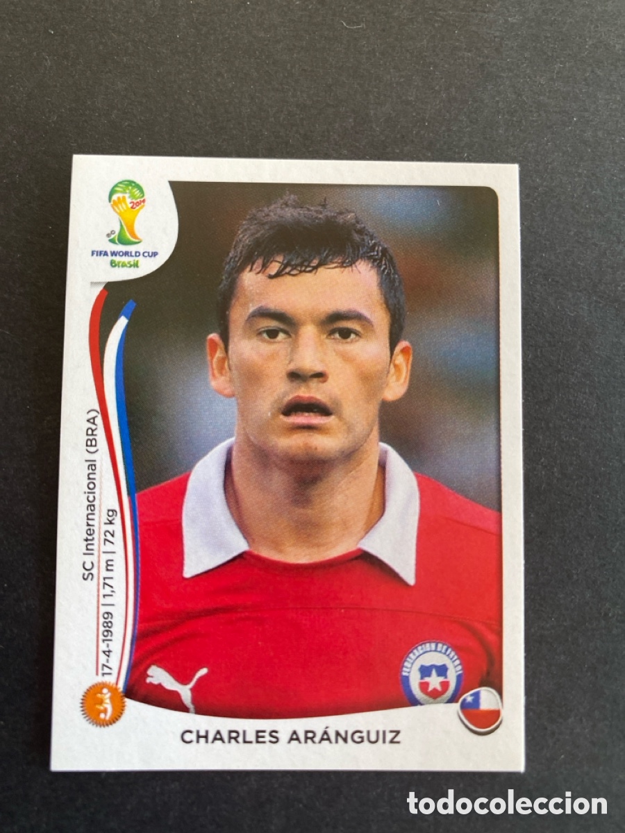 Football Stickers: Cromo Mundial Brasil 2014 Chile N*161