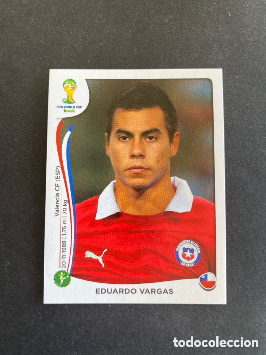 Football Stickers: Cromo Mundial Brasil 2014 Chile N* 163