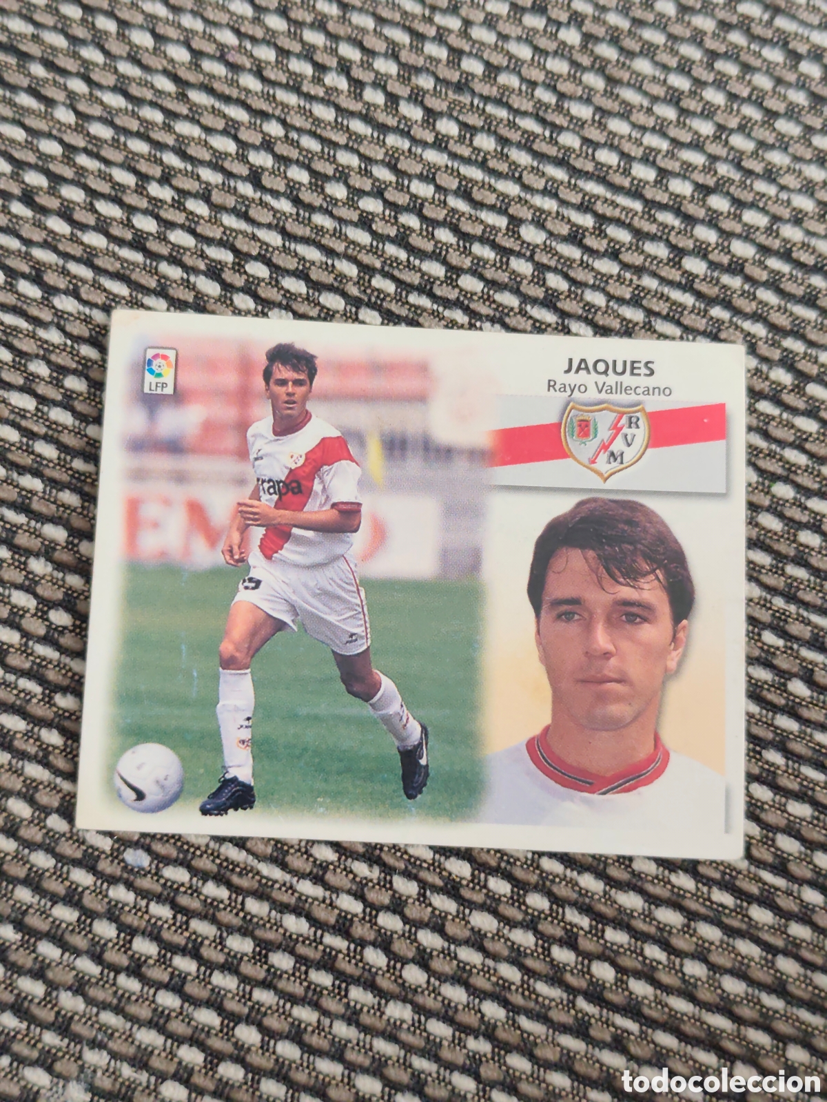 Cromos de Futebol: BAJA JAQUES RAYO VALLECANO EDICIONES ESTE 1999 2000