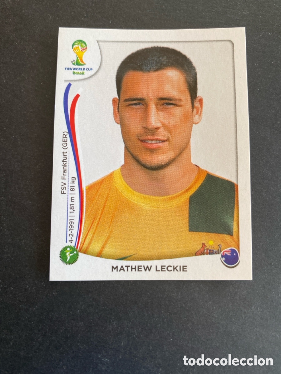 Football Stickers: Cromo Mundial Brasil 2014 Australia N* 182