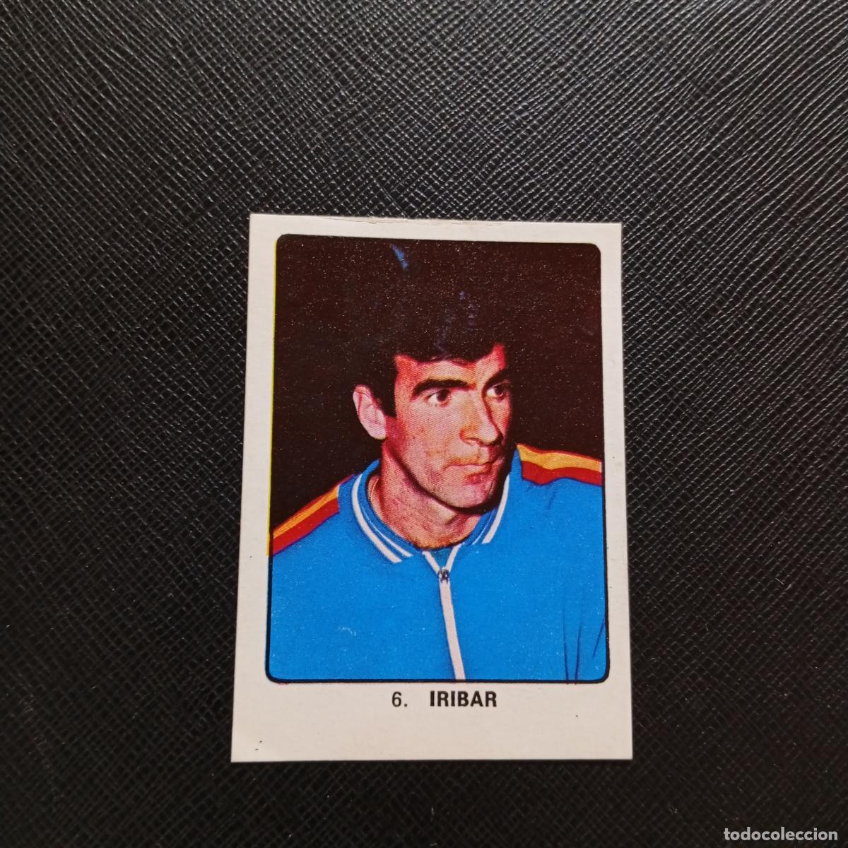 Football Stickers: IRIBAR BILBAO ESPA&Ntilde;A KEISA CAMPEONES MUNDIAL 74 CROMO FUTBOL 1974 - DESPEGADO - A82 PG190
