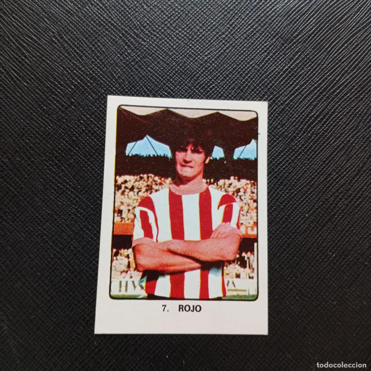 Football Stickers: 7 ROJO BILBAO KEISA CAMPEONES MUNDIAL 74 CROMO FUTBOL 1974 - DESPEGADO - A82 PG190