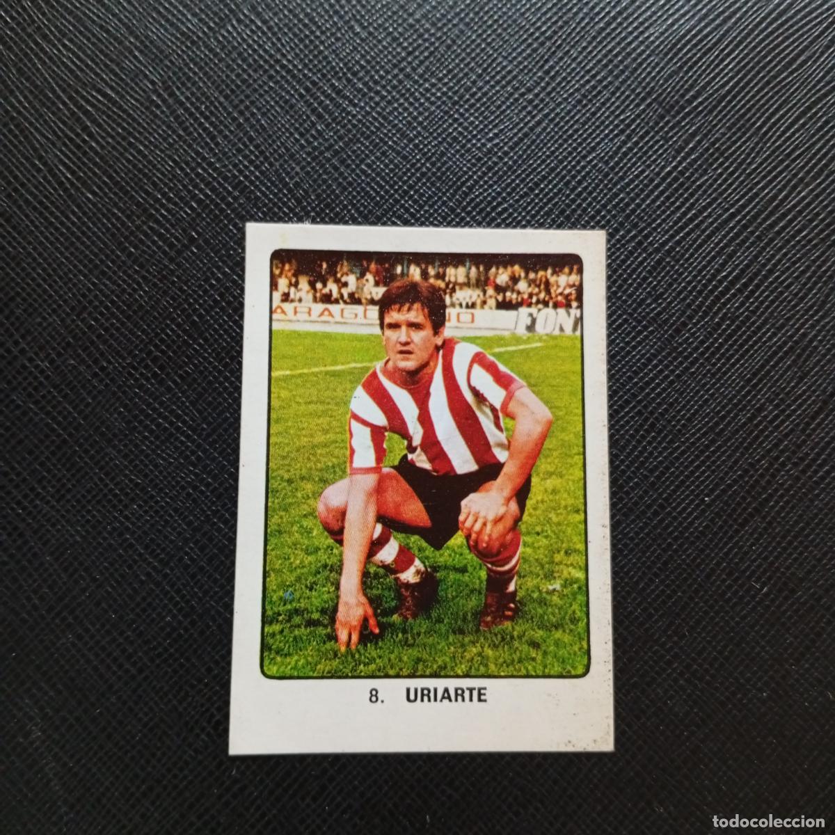 Football Stickers: 8 IRIARTE BILBAO KEISA CAMPEONES MUNDIAL 74 CROMO FUTBOL 1974 - DESPEGADO - A82 PG199