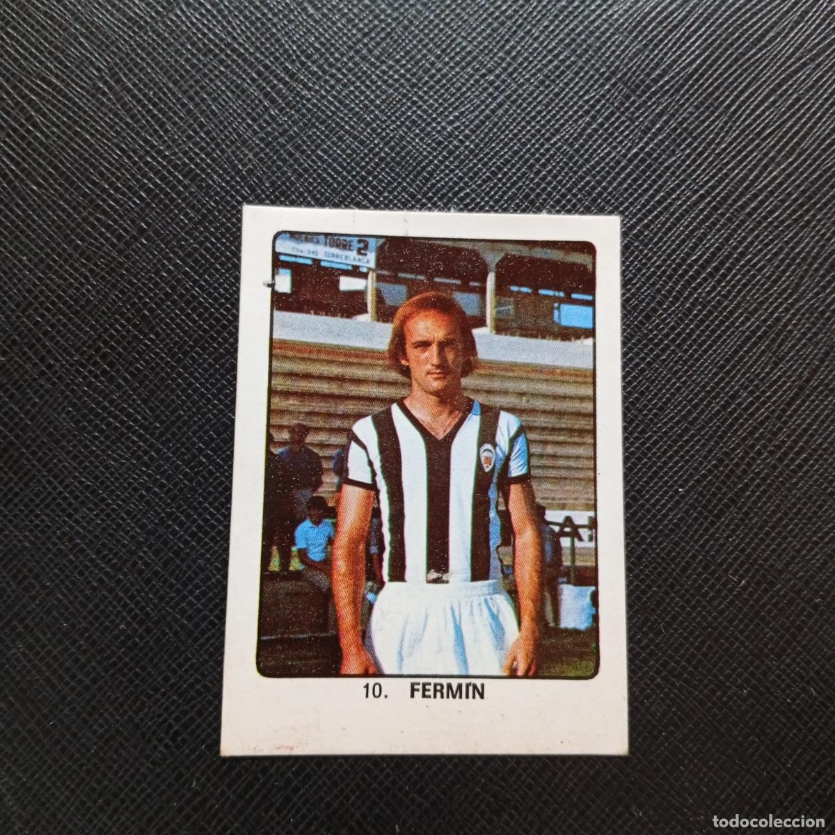 Football Stickers: 10 FERMIN CASTELLON KEISA CAMPEONES MUNDIAL 74 CROMO FUTBOL 1974 - DESPEGADO - A82 PG199