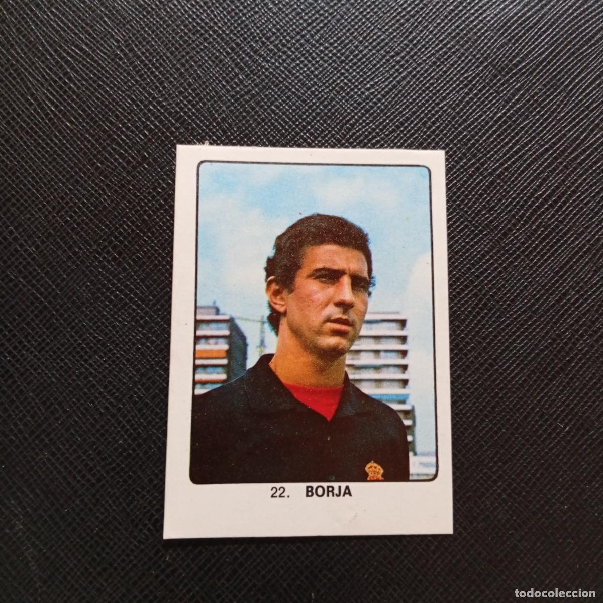 Cromos de F&uacute;tbol: 22 BORJA ESPA&Ntilde;OL KEISA CAMPEONES MUNDIAL 74 CROMO FUTBOL 1974 - DESPEGADO - A82 PG217