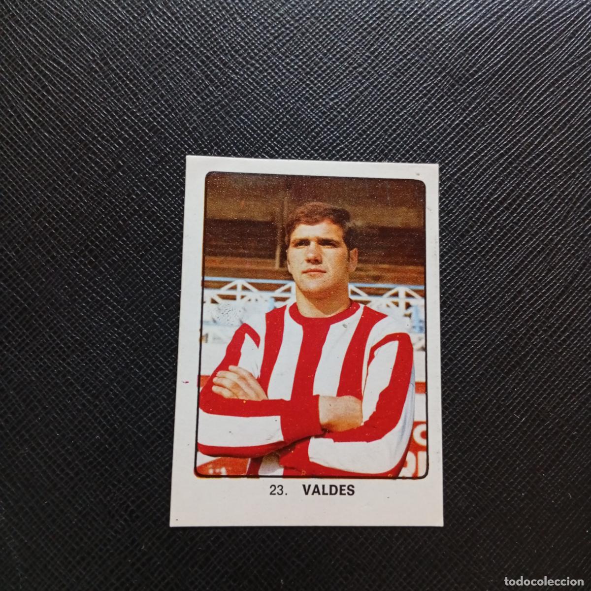 Cromos de F&uacute;tbol: 23 VALDES SPORTING GIJON KEISA CAMPEONES MUNDIAL 74 CROMO FUTBOL 1974 - DESPEGADO - A82 PG217
