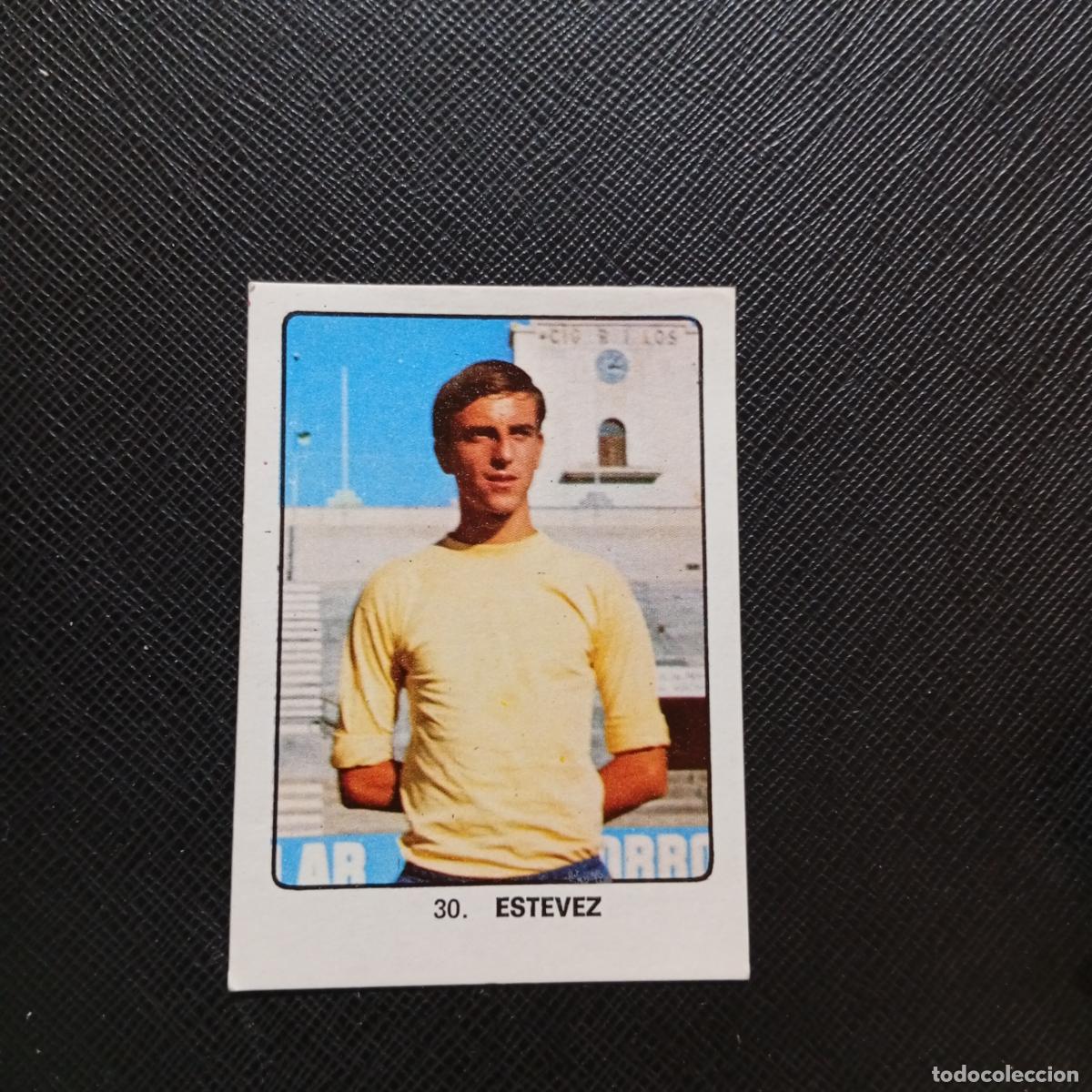 Cromos de F&uacute;tbol: 30 ESTEVEZ LAS PALMAS KEISA CAMPEONES MUNDIAL 74 CROMO FUTBOL 1974 - DESPEGADO - A82 PG226