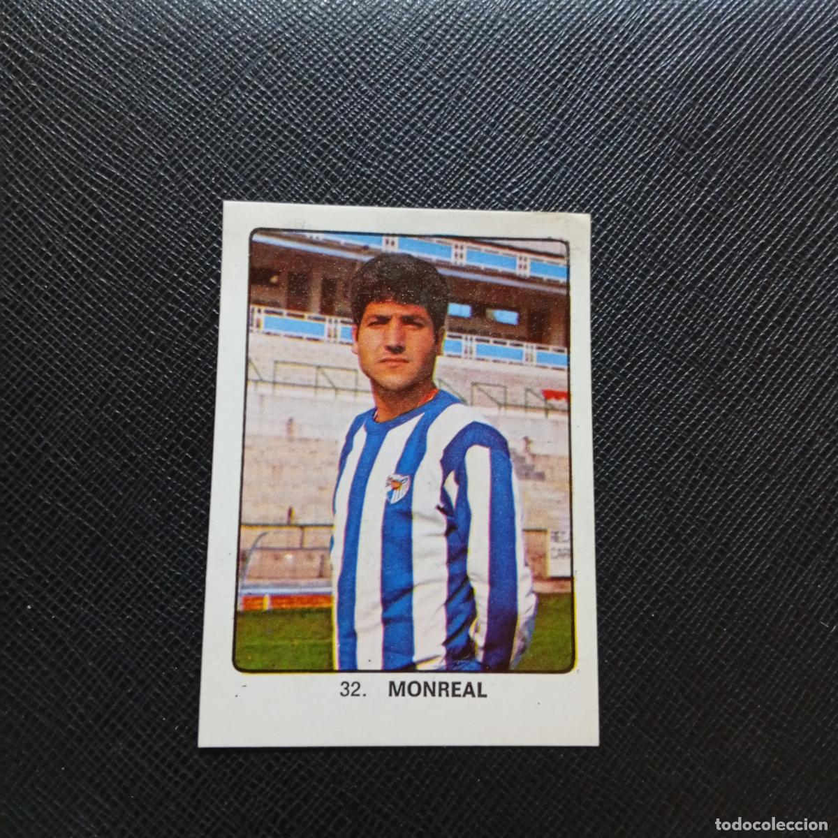 Cromos de F&uacute;tbol: 32 MONREAL MALAGA KEISA CAMPEONES MUNDIAL 74 CROMO FUTBOL 1974 - DESPEGADO - A82 PG226