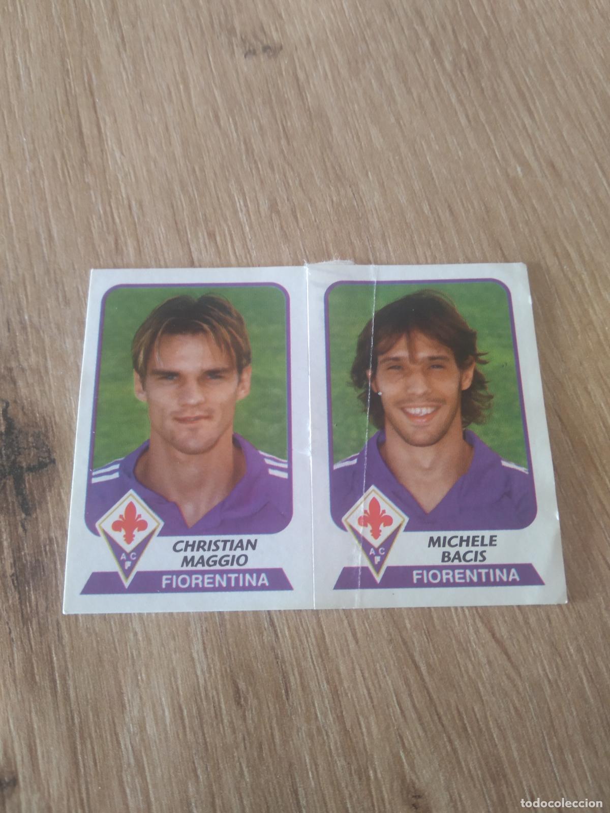 Cromos de F&uacute;tbol: 505 CHRISTIAN MAGGIO MICHELE BACIS CROMO FUTBOL PANINI LIGA ITALIA 03-04 CALCIATORI 2003-2004
