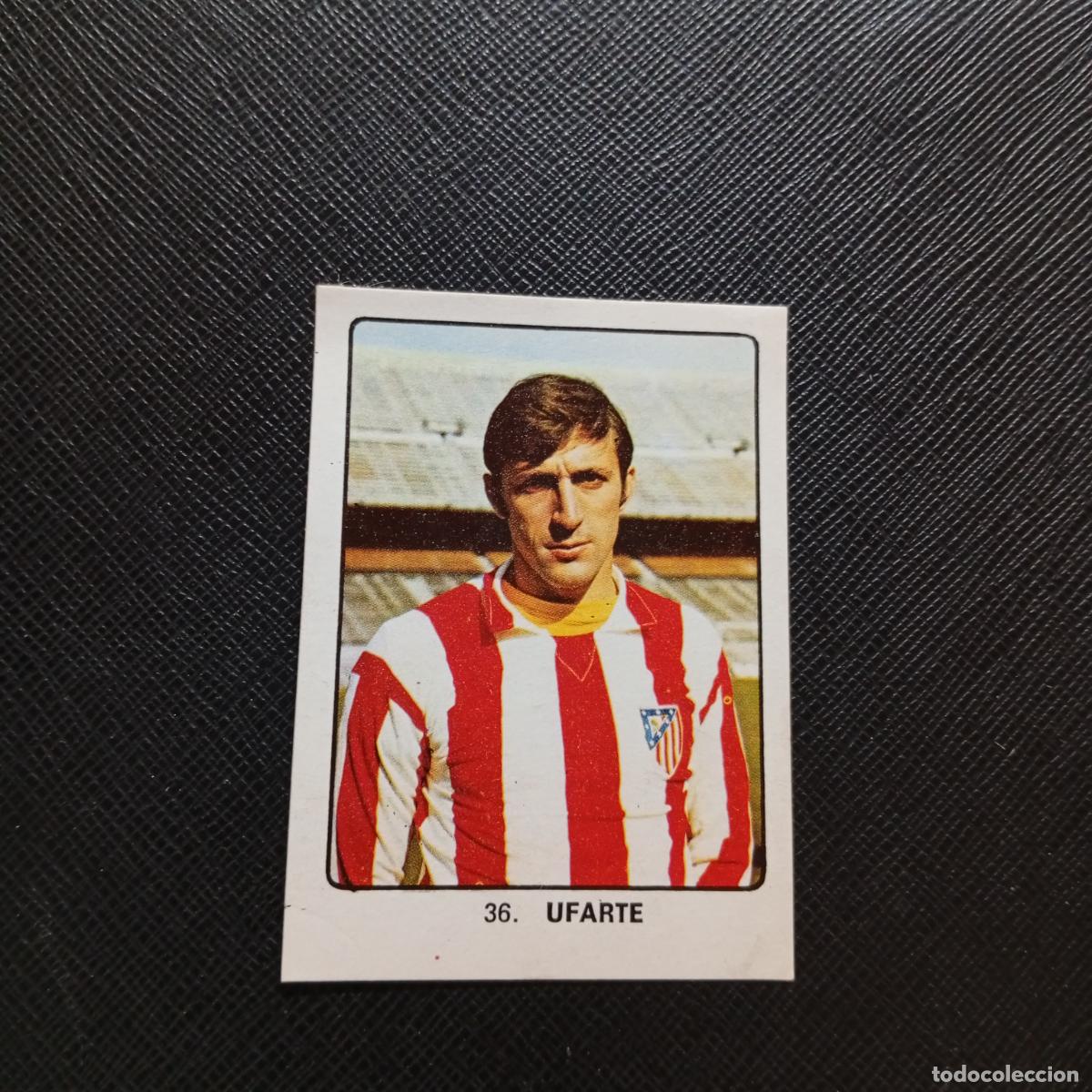 Cromos de F&uacute;tbol: 36 UFARTE AT MADRID KEISA CAMPEONES MUNDIAL 74 CROMO FUTBOL 1974 - DESPEGADO - A82 PG226