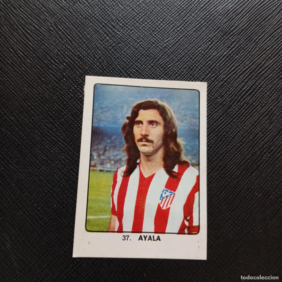 Cromos de F&uacute;tbol: 37 AYALA AT MADRID KEISA CAMPEONES MUNDIAL 74 CROMO FUTBOL 1974 - DESPEGADO - A82 PG226
