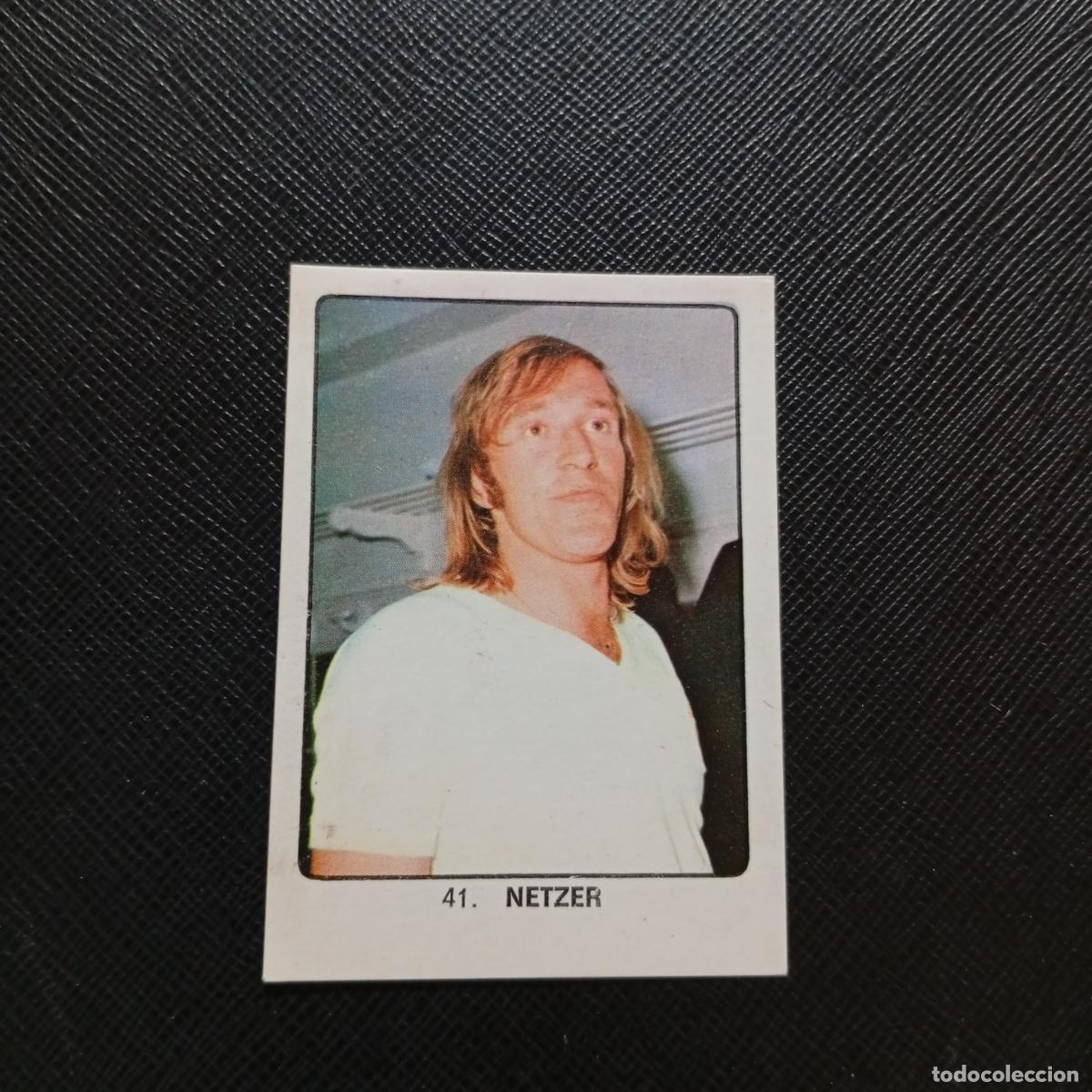 Cromos de F&uacute;tbol: 41 NETZER REAL MADRID KEISA CAMPEONES MUNDIAL 74 CROMO FUTBOL 1974 - DESPEGADO - A82 PG226