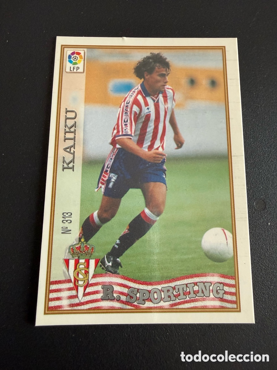 Cromos de F&uacute;tbol: MUNDICROMO 97-98. n 313 KAIKU. ( Sporting de Gij&oacute;n)