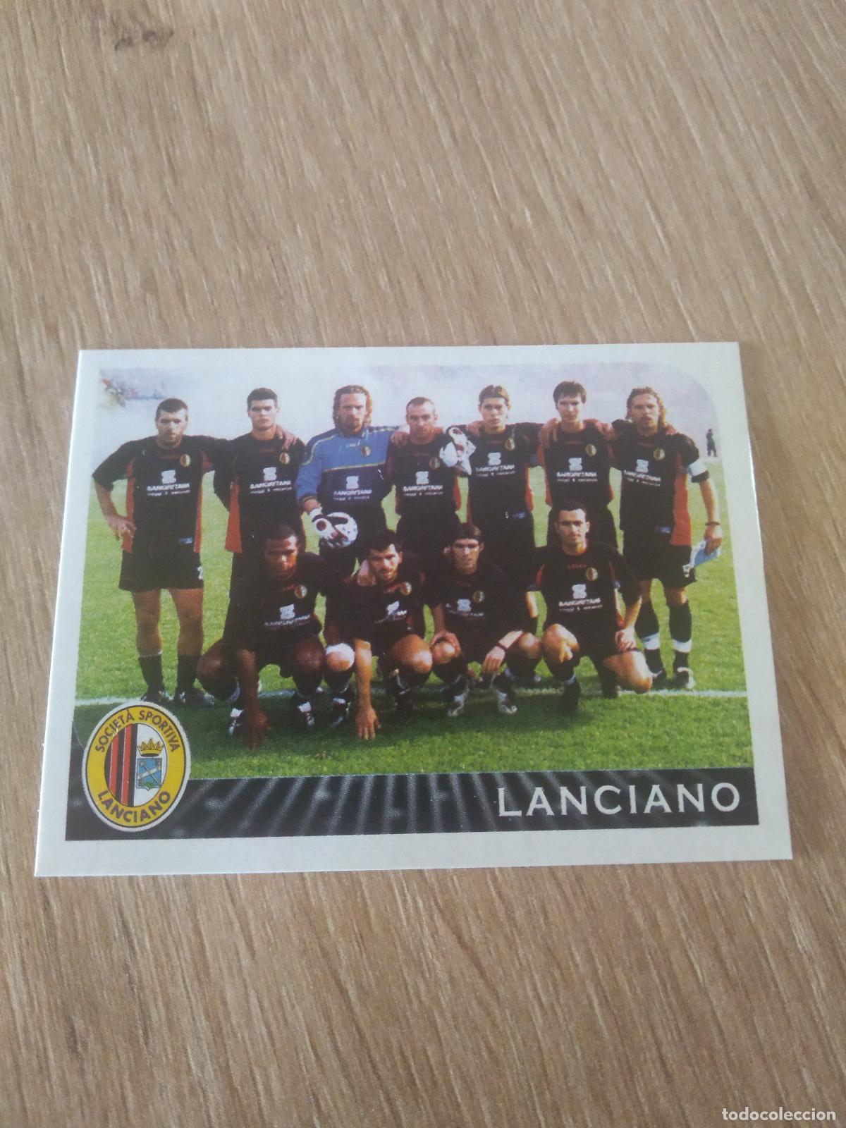 Cromos de F&uacute;tbol: 658 EQUIPO PLANTILLA LANCIANO CROMO FUTBOL PANINI LIGA ITALIA 02-03 CALCIATORI 2002-2003