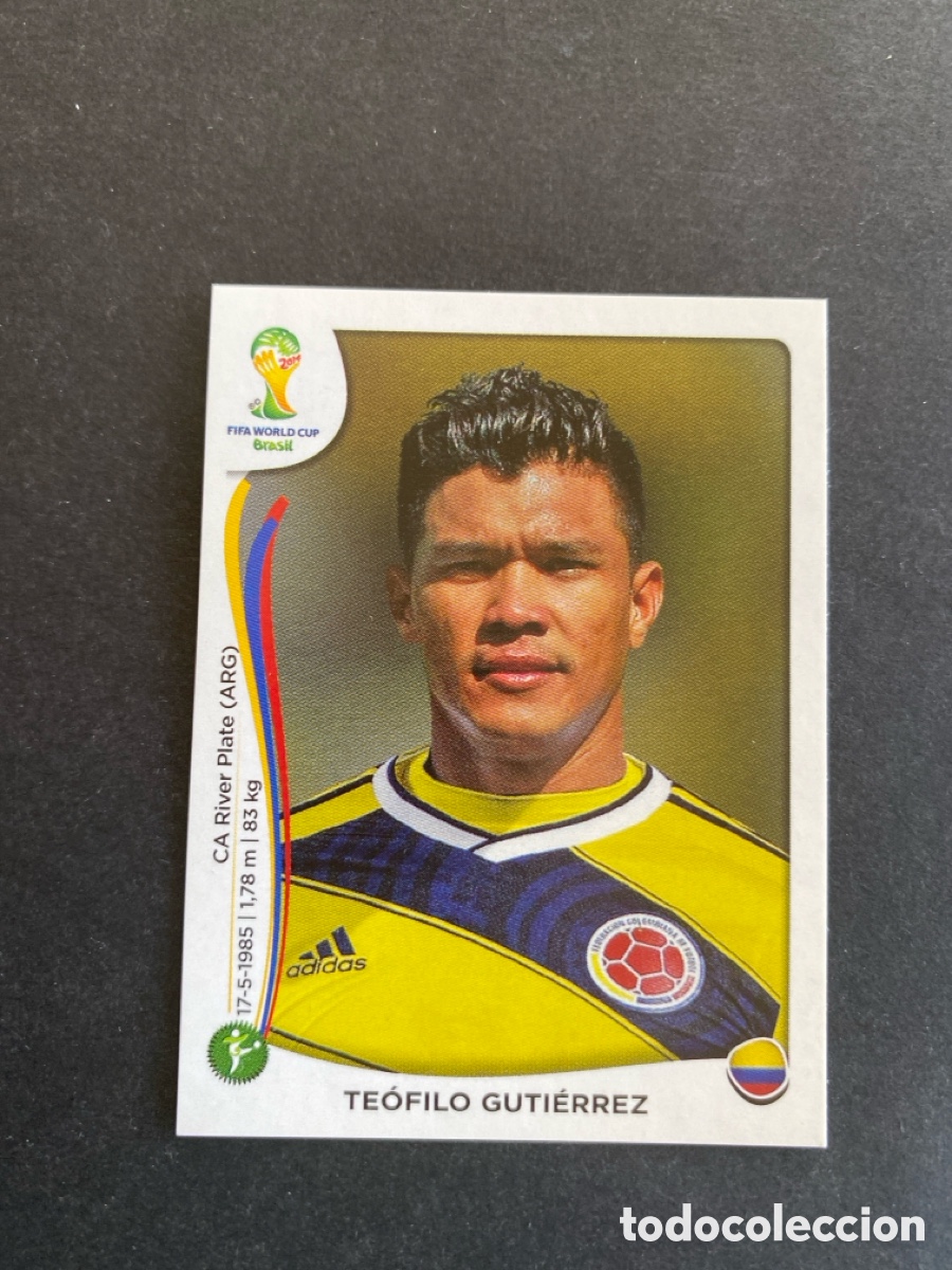 Cromos de F&uacute;tbol: Cromo Mundial Brasil 2014 Colombia N* 200