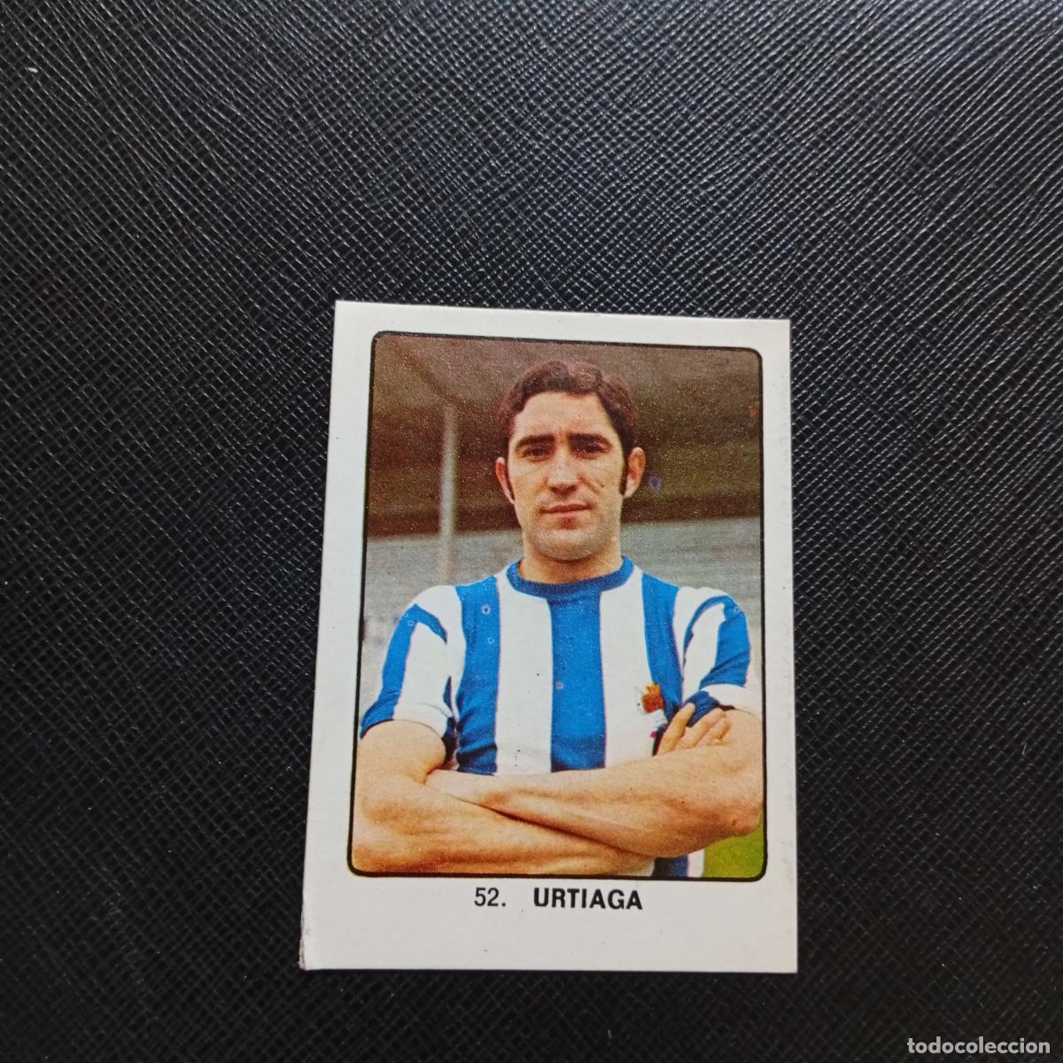 Cromos de F&uacute;tbol: 52 URTIAGA REAL SOCIEDAD CAMPEONES MUNDIAL 74 CROMO FUTBOL 1974 - DESPEGADO - A82 PG235