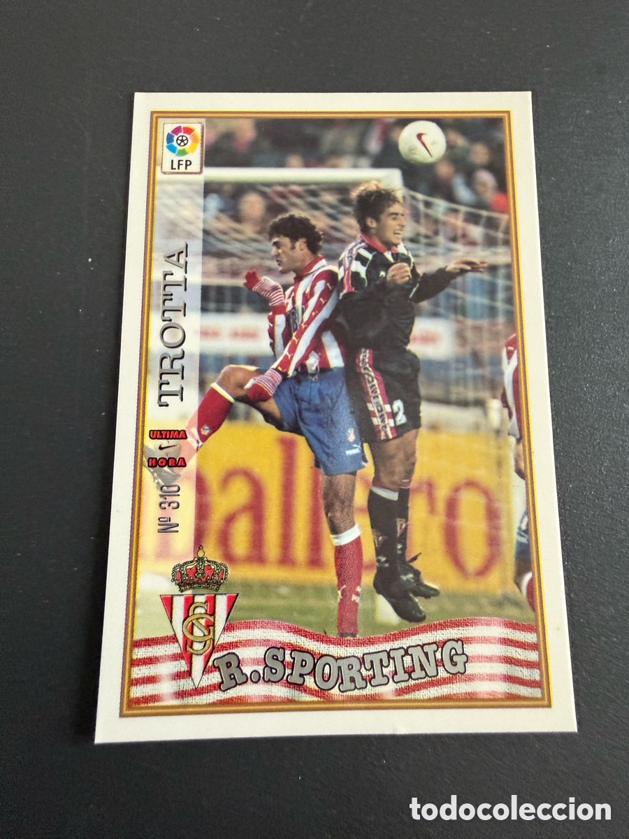 Cromos de F&uacute;tbol: MUNDICROMO 97-98. n 310 UH. TROTTA ( Sporting de Gij&oacute;n)