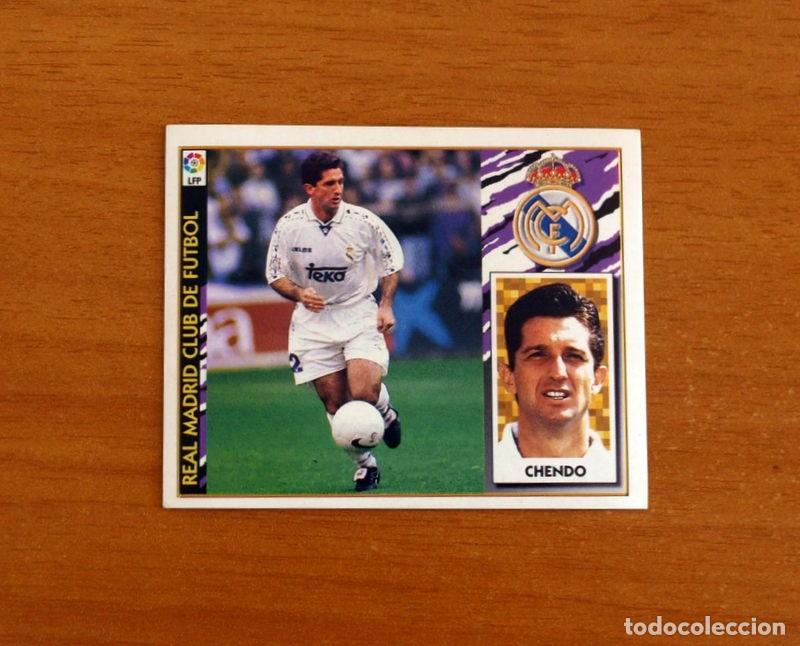 Football Stickers: Real Madrid - Chendo - Ediciones Este Liga 1997-1998, 97-98 - Nunca pegado