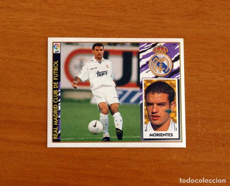 Cromos de F&uacute;tbol: Real Madrid -Fichaje n&ordm; 3-Morientes-Este Liga 1997-1998, 97-98 con defecto de impresi&oacute;n, leer dentro