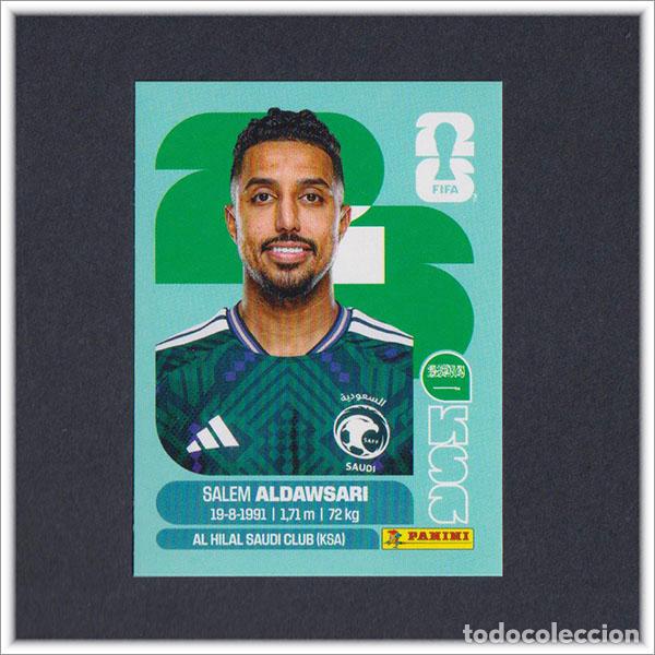 Cromos de F&uacute;tbol: FIFA WORLD CUP 2026 26 MUNDIAL PANINI ALDAWSARI KSA 16 ARABIA SAUDI COLECCI&Oacute;N ALBUM LIGA STICKER