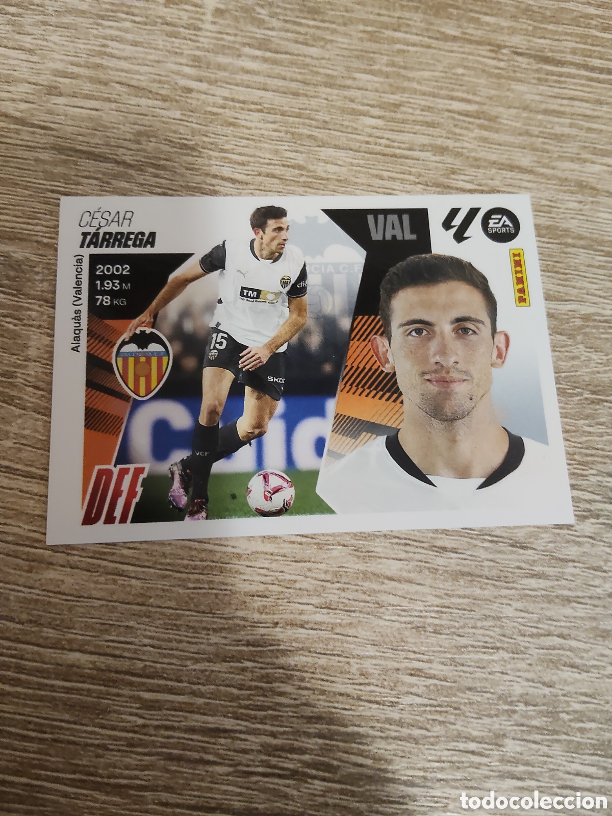Cromos de F&uacute;tbol: T&aacute;rrega Valencia liga 2025 2026 25 26 ediciones este