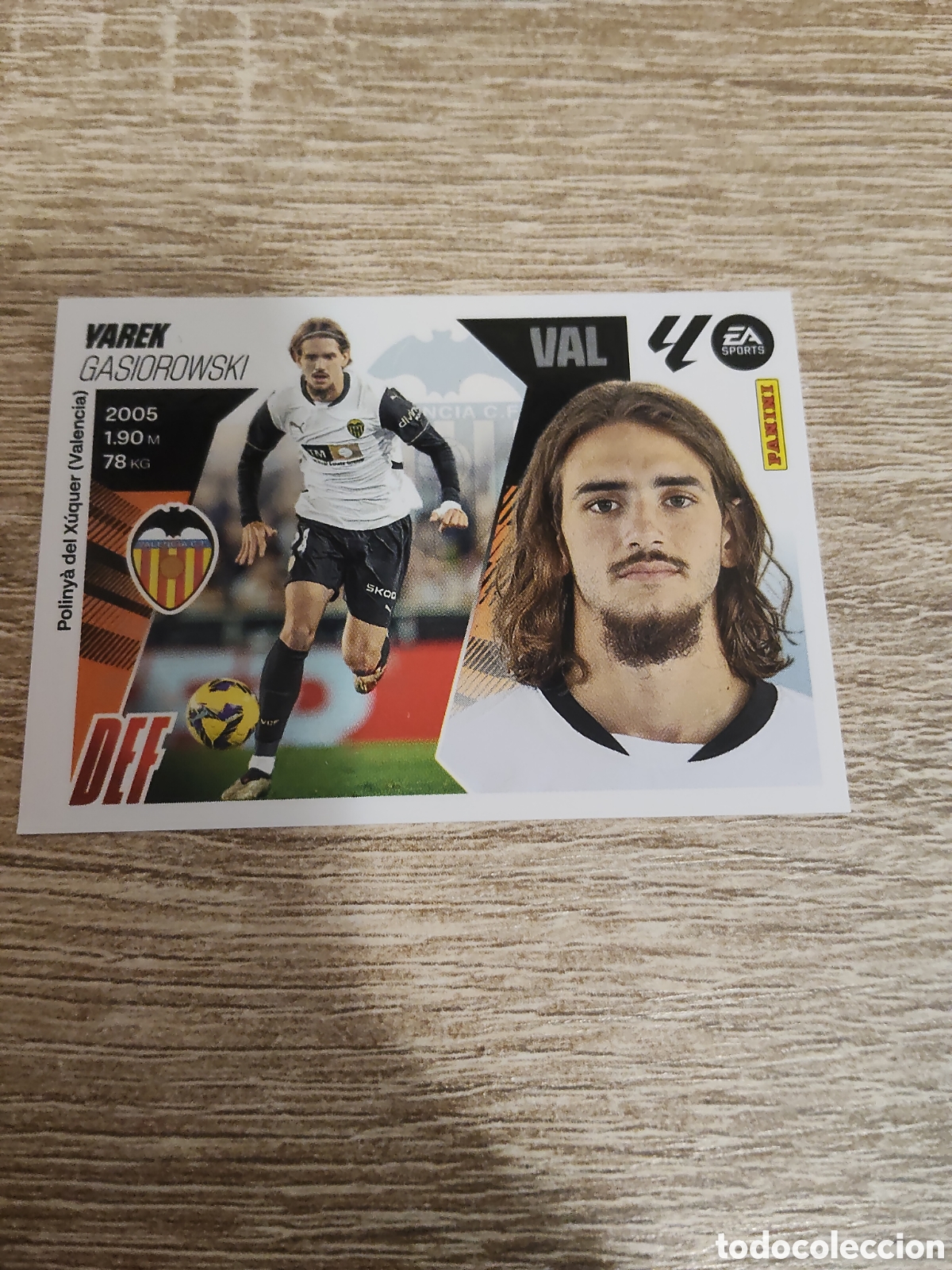 Cromos de F&uacute;tbol: Yarek Valencia liga 2025 2026 25 26 ediciones este