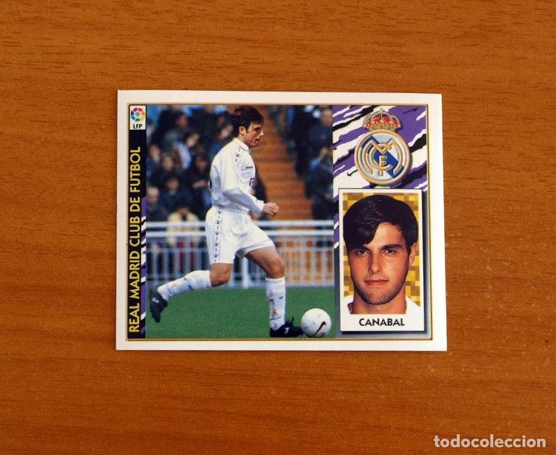 Football Stickers: Real Madrid - Canabal - Coloca - Ediciones Este Liga 1997-1998, 97-98 - Nunca pegado