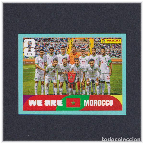 Football Stickers: FIFA WORLD CUP 2026 26 MUNDIAL PANINI EQUIPO ALINEACI&Oacute;N MAR 13 MARRUECOS COLECCI&Oacute;N LIGA STICKER
