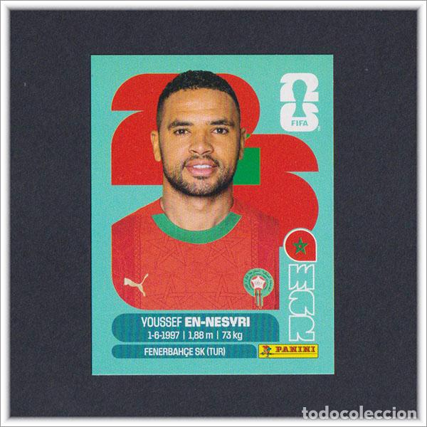 Football Stickers: FIFA WORLD CUP 2026 26 MUNDIAL PANINI EN-NESYRI MAR 16 MARRUECOS COLECCI&Oacute;N ALBUM LIGA STICKER
