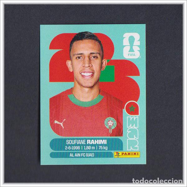 Football Stickers: FIFA WORLD CUP 2026 26 MUNDIAL PANINI RAHIMI MAR 18 MARRUECOS COLECCI&Oacute;N ALBUM LIGA STICKER