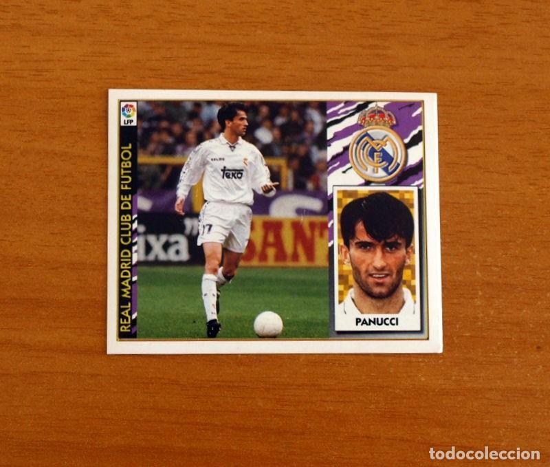 Football Stickers: Real Madrid - Panucci - Ediciones Este Liga 1997-1998, 97-98 - Nunca pegado