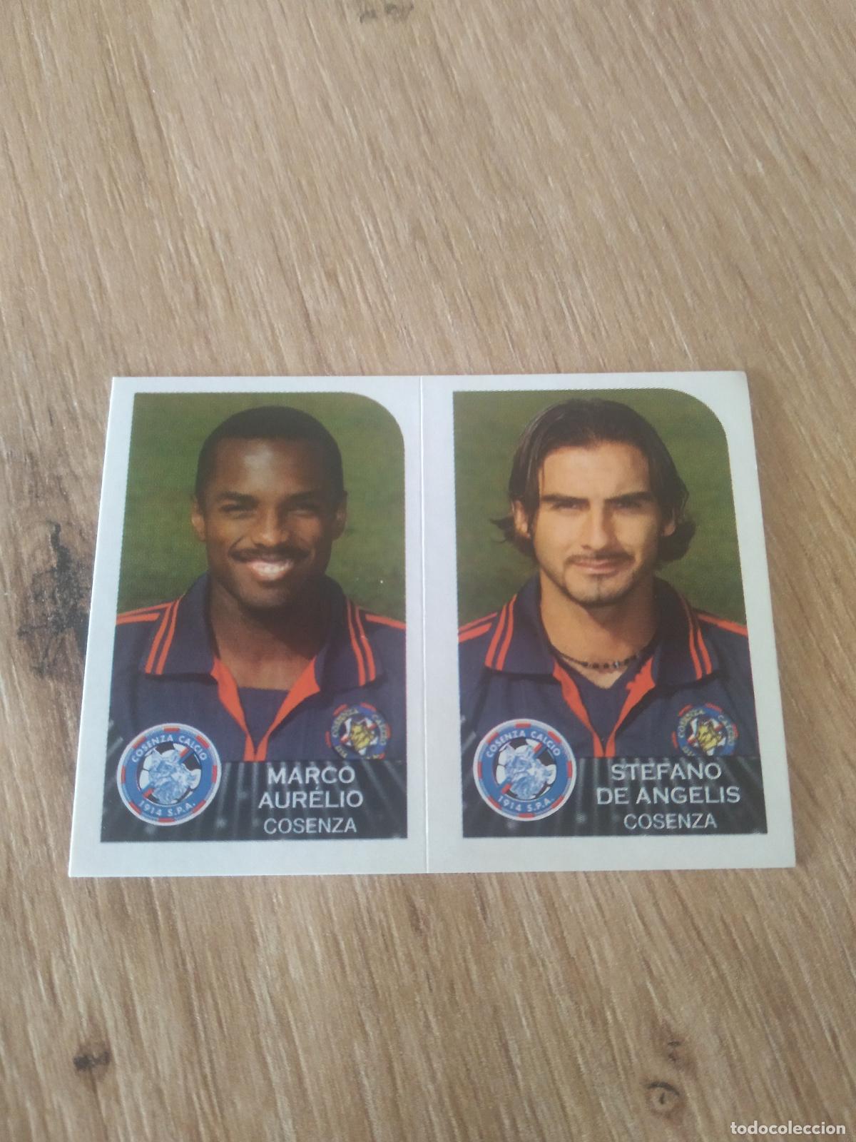 Cromos de Futebol: 495 MARCO AURELIO DE ANGELIS COSENZA CROMO FUTBOL PANINI LIGA ITALIA 02-03 CALCIATORI 2002-2003