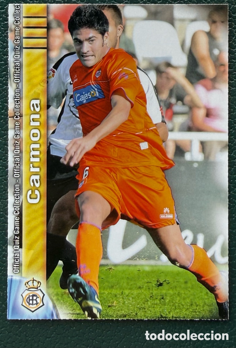 Cartes &agrave; collectionner de Football: 769 CARMONA RECREATIVO DE HUELVA FICHAS ALBUM MUNDICROMO 2009 2010 09 10