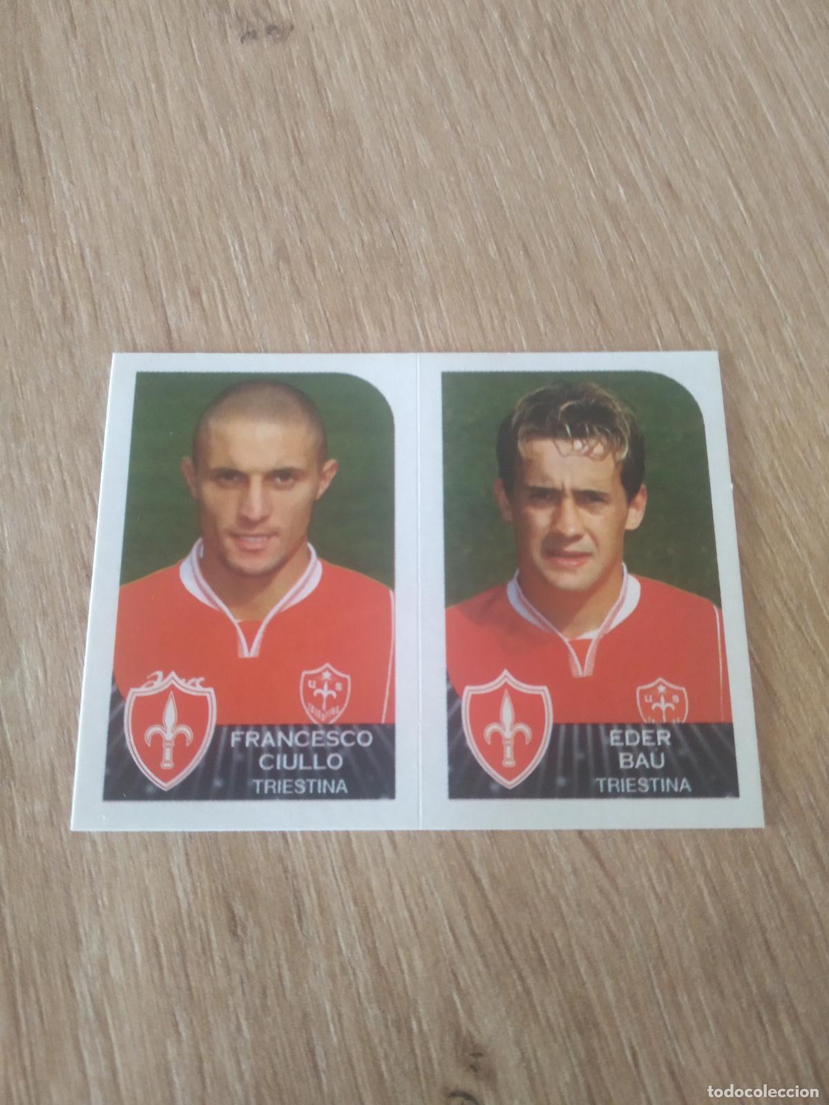 Cromos de Futebol: 594 FRANCESCO CIULLO EDER BAU TRIESTINA CROMO FUTBOL PANINI LIGA ITALIA 02-03 CALCIATORI 2002-2003