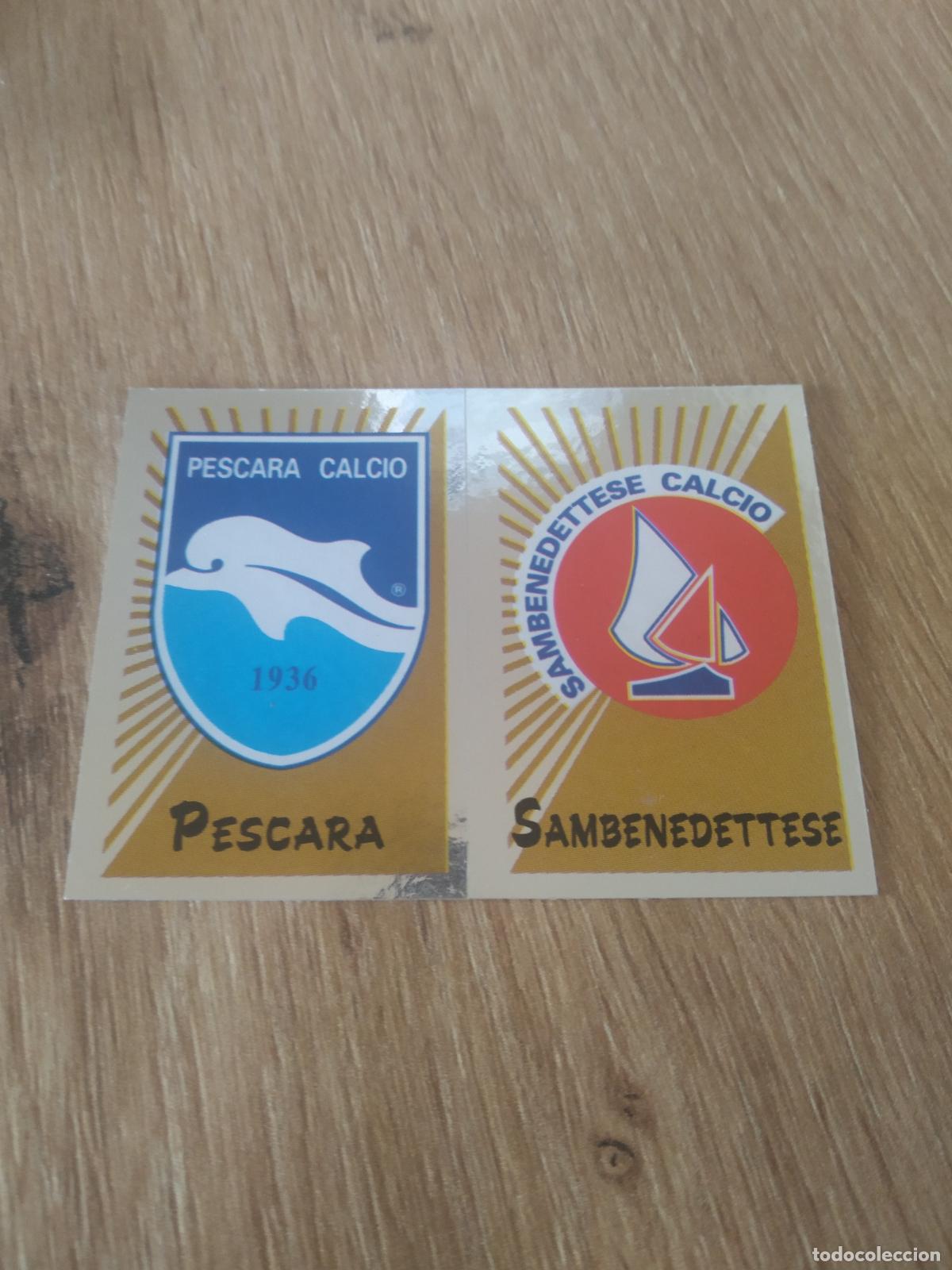 Cromos de Futebol: 663 PESCARA SAMBENEDETTESE ESCUDO CROMO FUTBOL PANINI LIGA ITALIA 02-03 CALCIATORI 2002-2003