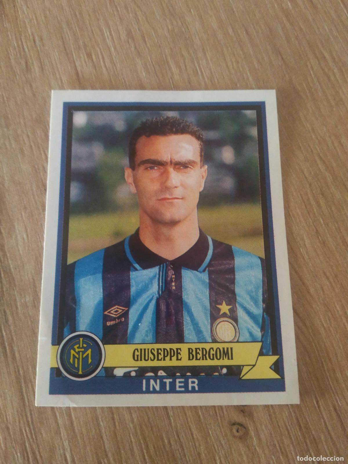 Cromos de Futebol: 161 GIUSEPPE BERGOMI INTER MILAN CROMO FUTBOL PANINI LIGA ITALIA 92-93 CALCIATORI 1992-1993
