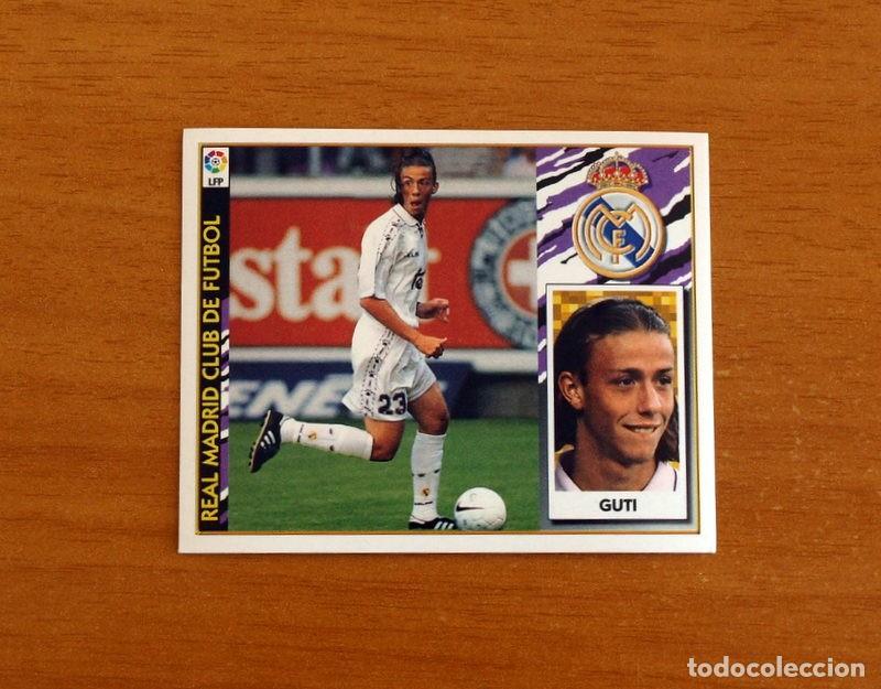 Cromos de Futebol: Real Madrid - Guti - Ediciones Este Liga 1997-1998, 97-98 - Nunca Pegado