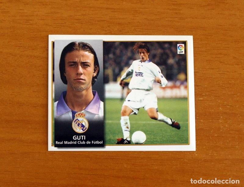 Cromos de Futebol: Real Madrid - Guti - Ediciones Este Liga 1998-1999, 98-99 - Nunca Pegado