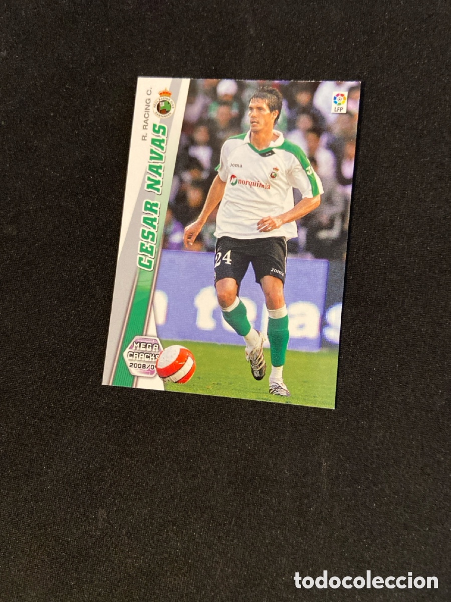 Fu&szlig;ball-Sticker: CESAR NAVAS 241 (RACING SANTANDER)