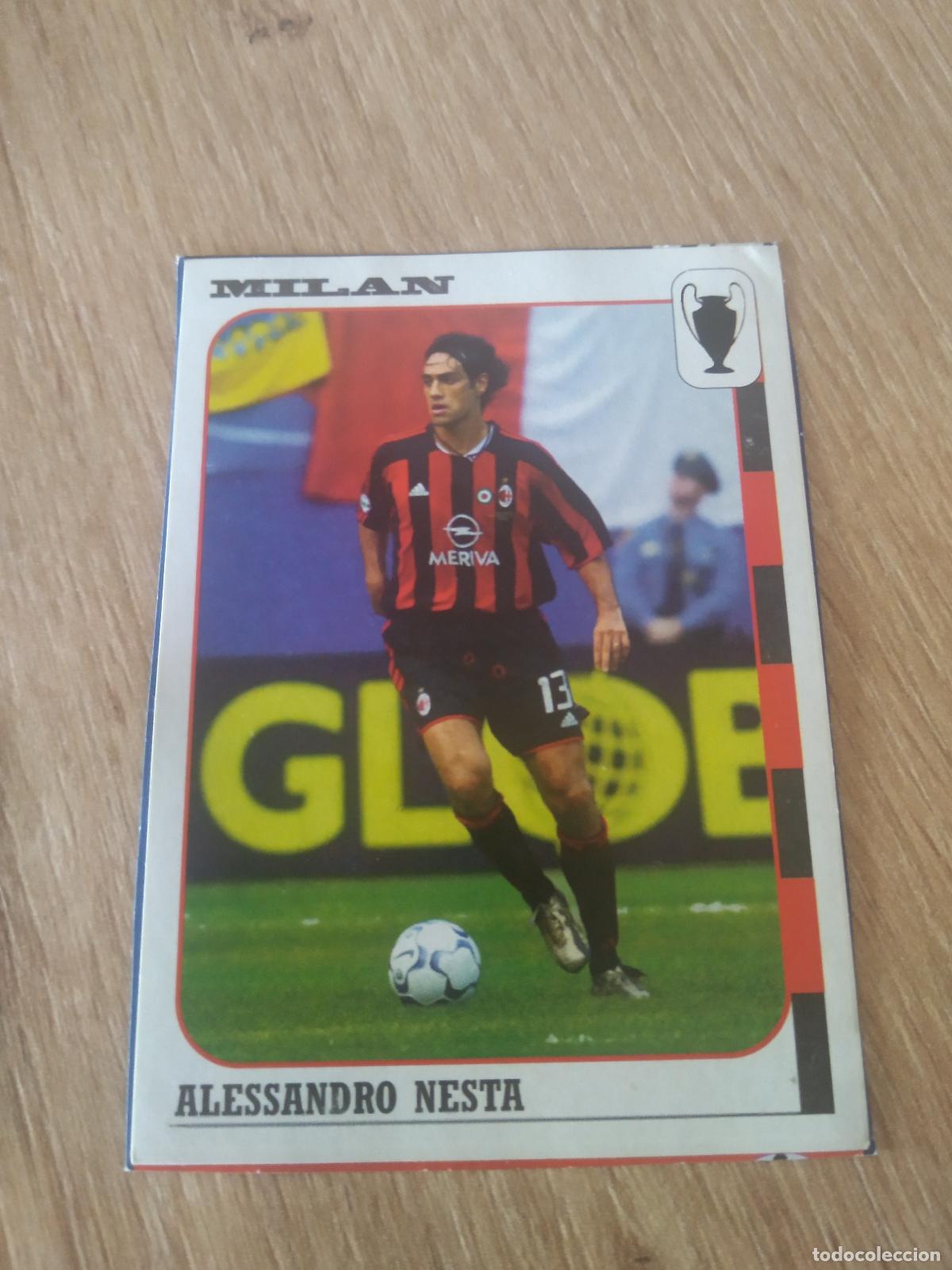 Fu&szlig;ball-Sticker: 7 NESTA AC MILAN CROMO FUTBOL PANINI CALCIO COPPE 03-04 LIGA ITALIA CALCIATORI 2003-2004