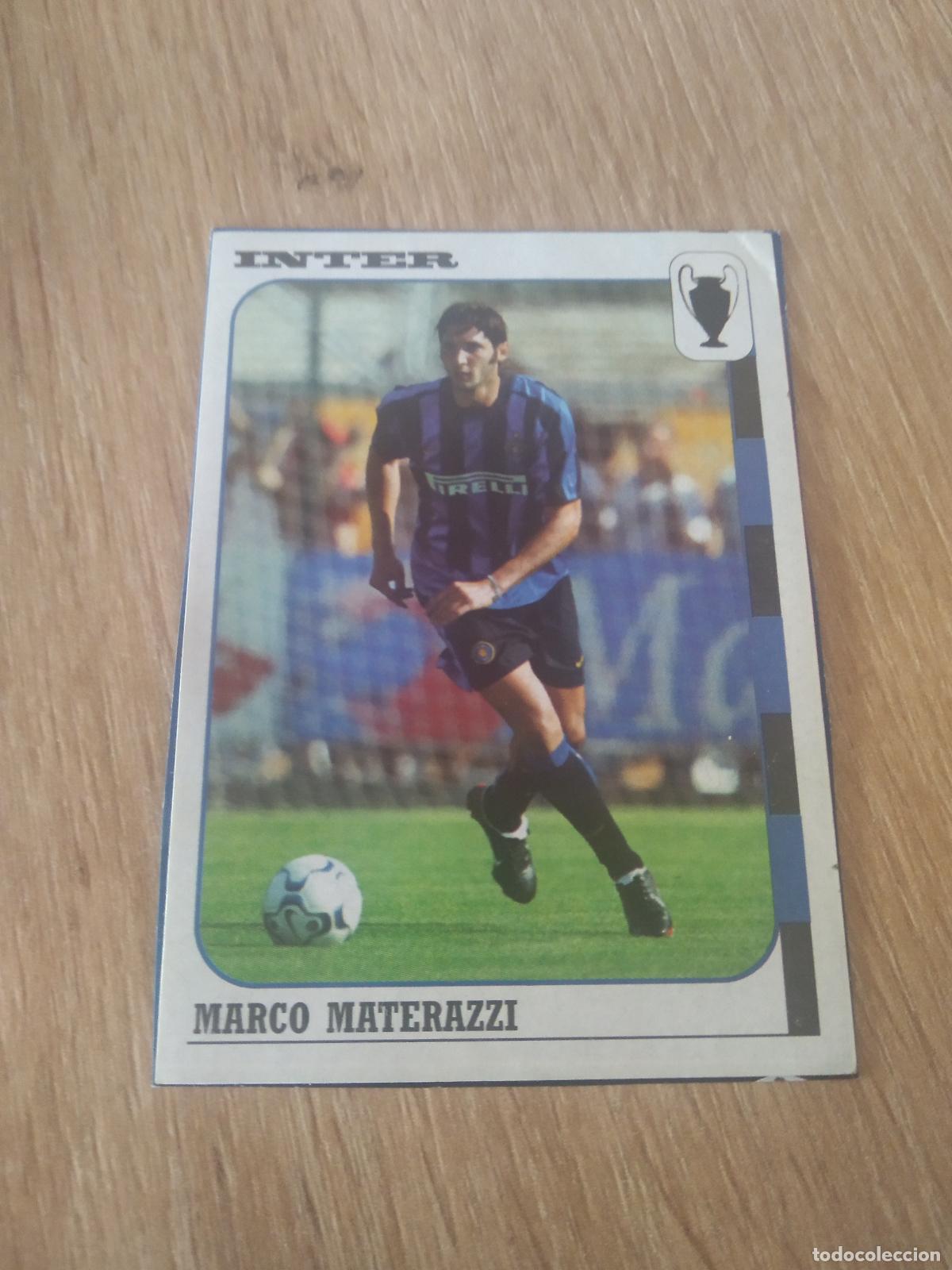 Figurine di Calcio: 42 MATERAZZI INTER MILAN CROMO FUTBOL PANINI CALCIO COPPE 03-04 LIGA ITALIA CALCIATORI 2003-2004